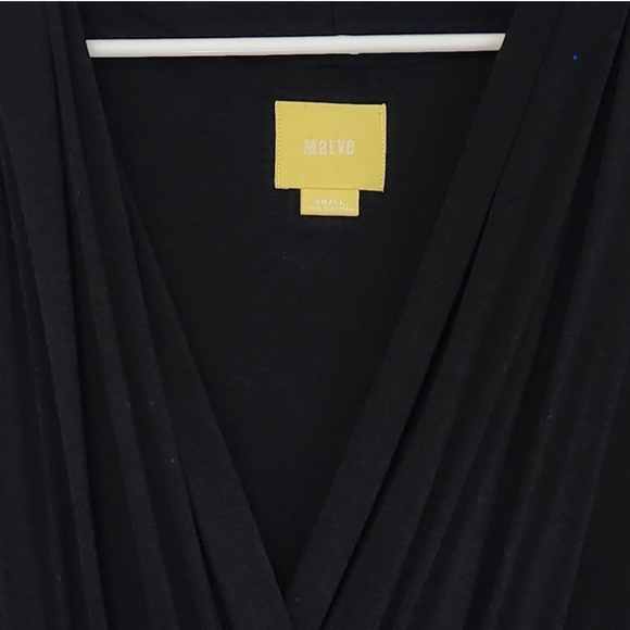 Anthropologie Brisol Black Maxi Dress Size small - Picture 3 of 4